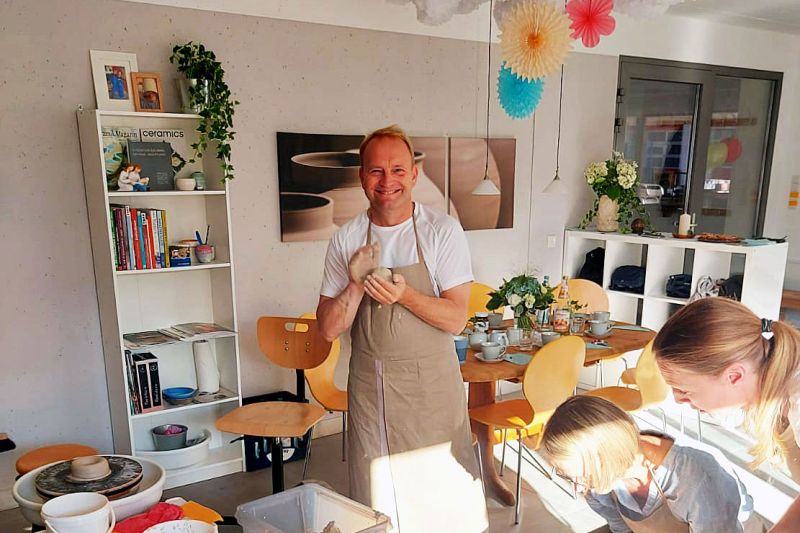 Töpfergeburtstag in der Keramikwerkstatt Bonn Pützchen